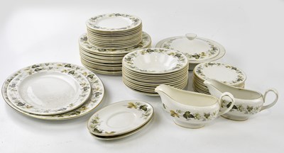 Lot 1327 - ROYAL DOULTON; a 'Larchmont' part dinner...