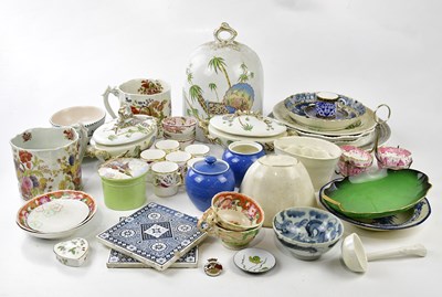 Lot 1332 - A collection of decorative ceramics including...