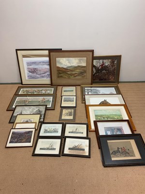 Lot 324 - A large collection of decorative prints, the...