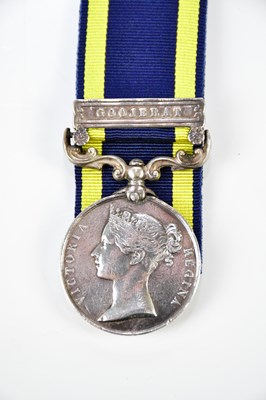 Lot 1520 - A Victorian Punjab Medal with Goojerat bar,...