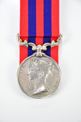 Lot 1600 - A Victorian India General Service Medal 1854,...