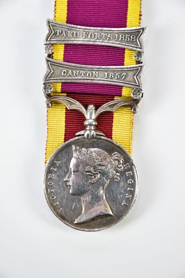 Lot 1556 - A Victorian Second China War Medal, with Taku...