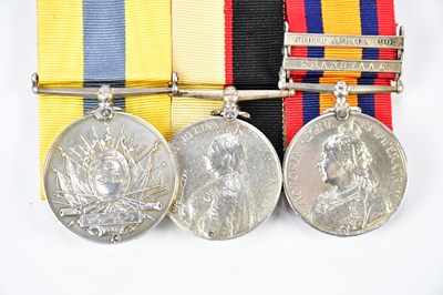 Lot 1532 - A group of three Victorian medals comprising a...