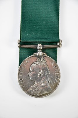 Lot 1596 - A Victorian Volunteer Long Service Medal,...