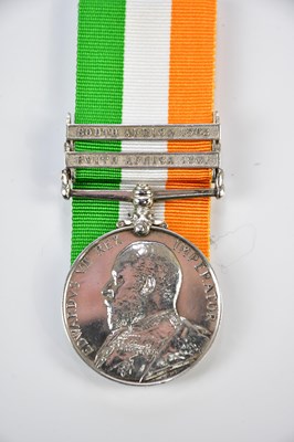 Lot 1586 - An Edward VII King's South Africa Medal, with...