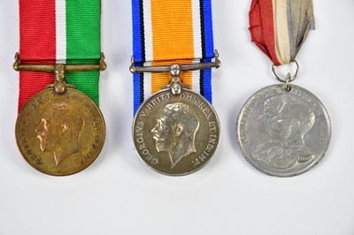 Lot 1589 - A British War Medal, named to 196128 Gunner W....