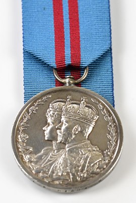 Lot 1592 - A George V Delhi Durbar Medal, named to 5543...