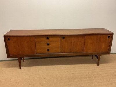 Lot 619 - ELLIOTS OF NEWBURY; a mid century teak...