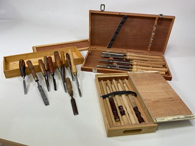 Lot 130 - A quantity of wood working tools including a...