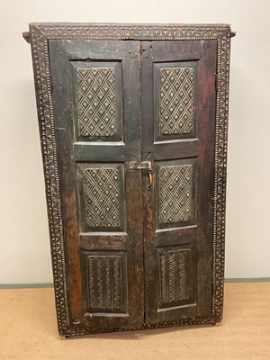 Lot 718 - A Swat cupboard from the North West frontier...