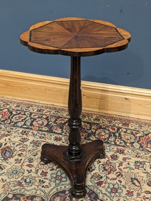 Lot 117 - A 19th century mahogany and walnut occasional...