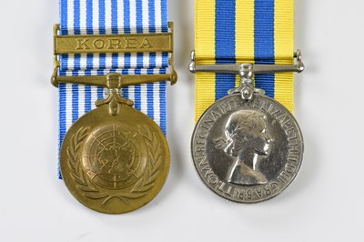 Lot 1536 - A group of two medals comprising the Queen's...