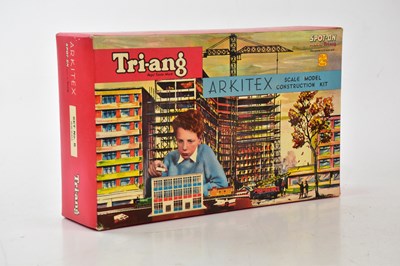 Lot 308 - TRI-ANG; an Arkitex scale model construction...