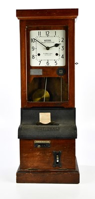 Lot 2030 - NATIONAL TIME RECORDER; an early 20th century...