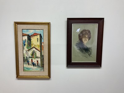 Lot 326 - PHILIP BOILEAU; an Art Nouveau framed print...