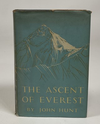 Lot 396 - JOHN HUNT; 'The Ascent of Everest', 1953,...