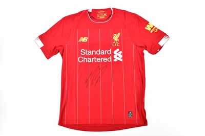 Lot 2276 - MOHAMMED SALAH; a Liverpool Premier League...