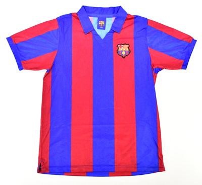 Lot 2282 - DIEGO MARADONA; a Barcelona retro style...