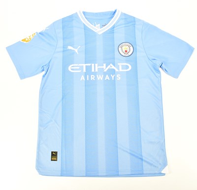 Lot 2271 - ERLING HAALAND; a signed Manchester City...