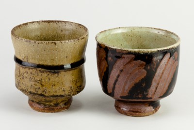 Lot 600 - PHIL ROGERS (1951-2020); a stoneware yunomi...