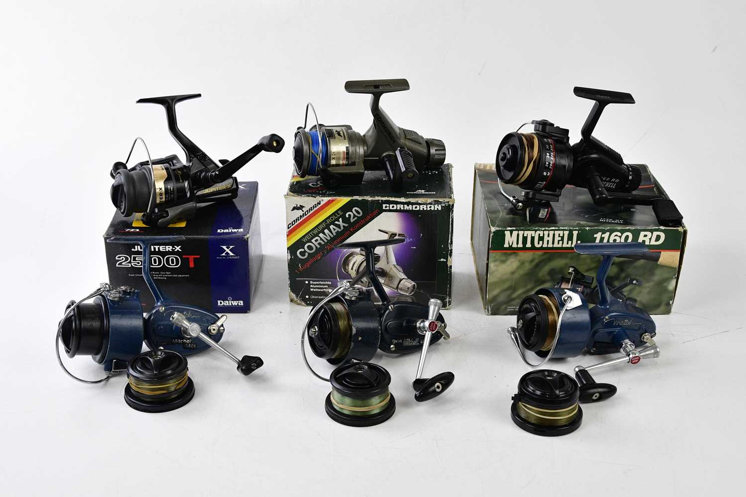 Lot 2379 - MITCHELL; four fixed spool fishing reels