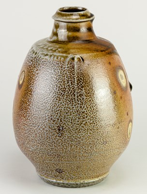 Lot 585 - PHIL ROGERS (1951-2020); a lugged salt glazed...