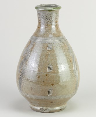 Lot 593 - PHIL ROGERS (1951-2020); a salt glazed Korean...