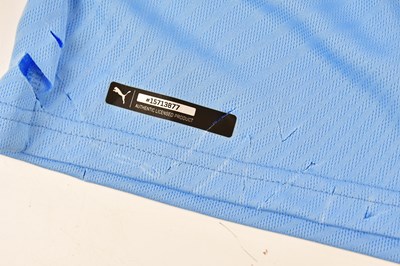 Lot 2255 - SERGIO AGUERO; an autographed replica...