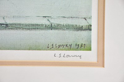 Lot 47 - LAURENCE STEPHEN LOWRY RBA RA (1887-1976); a...