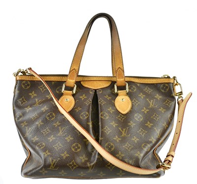 Lot 709 - LOUIS VUITTON; a monogram Palermo PM shoulder...