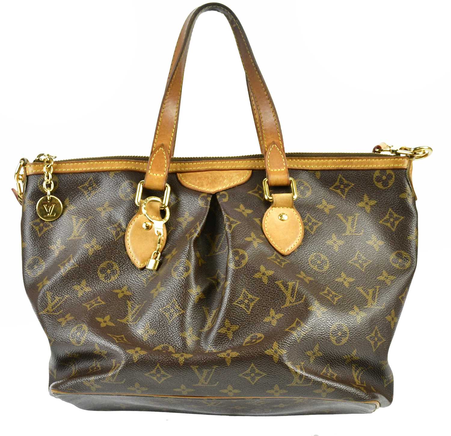 Lot 709 - LOUIS VUITTON; a monogram Palermo PM shoulder...