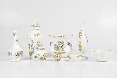 Lot 1394 - AYNSLEY; a collection of ceramics to include...