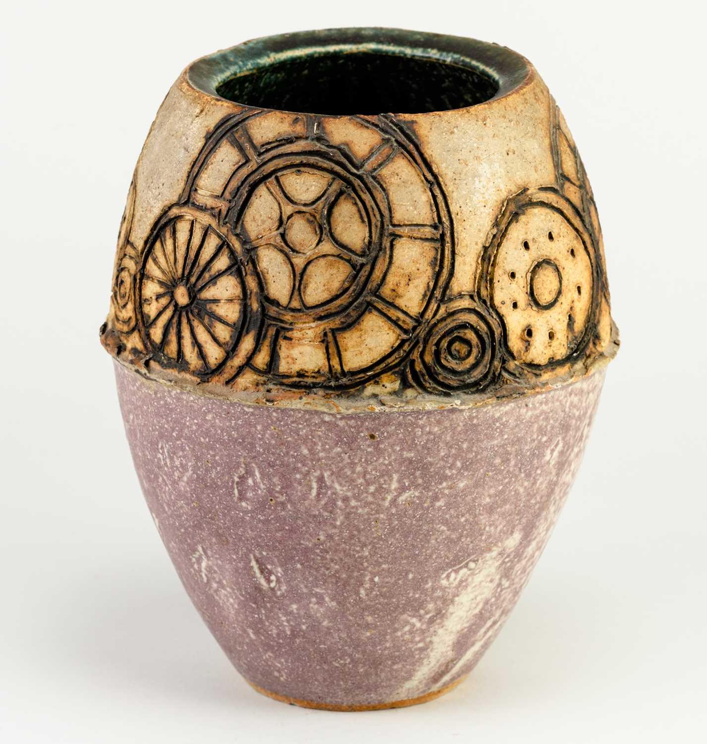 Lot 98 - BERNARD ROOKE (born 1938); a stoneware vase