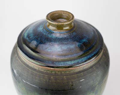 Lot 6 - ABDO NAGI (1941-2001); a tall stoneware jar...