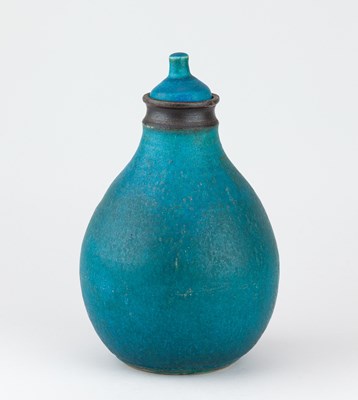 Lot 5 - ABDO NAGI (1941-2001); a stoneware decanter...