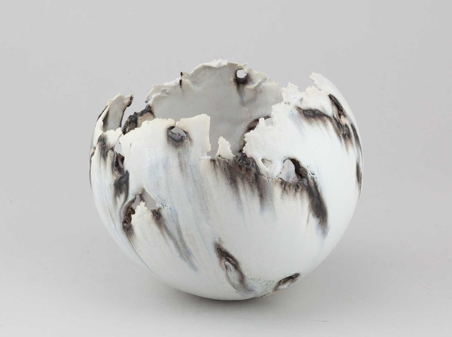 Lot 352 - KATE WINDIBANK; a stoneware and porcelain...