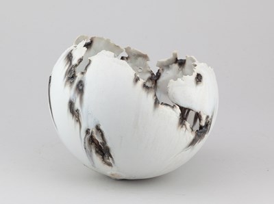 Lot 352 - KATE WINDIBANK; a stoneware and porcelain...