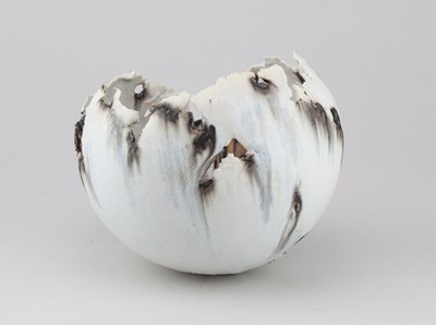 Lot 352 - KATE WINDIBANK; a stoneware and porcelain...