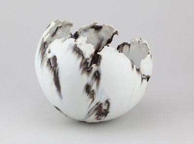 Lot 352 - KATE WINDIBANK; a stoneware and porcelain...