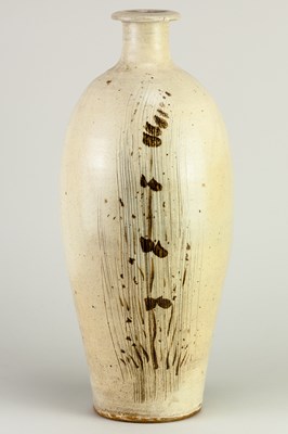 Lot 349 - JIM MALONE (born 1946); a tall stoneware...