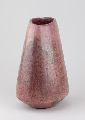 Lot 574 - STEPHEN MURFITT (born 1953); a tapered raku...