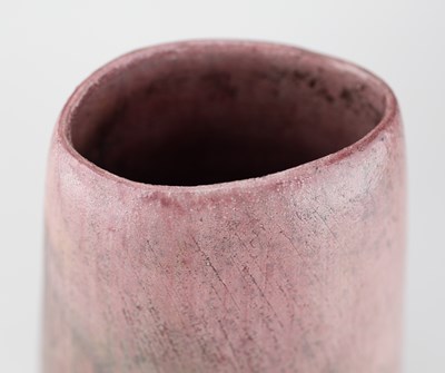 Lot 574 - STEPHEN MURFITT (born 1953); a tapered raku...