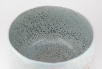 Lot 572 - STEPHEN MURFITT (born 1953); a large raku bowl...