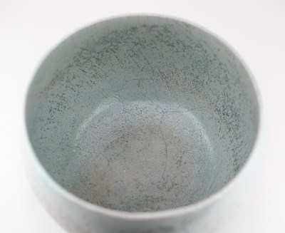 Lot 572 - STEPHEN MURFITT (born 1953); a large raku bowl...