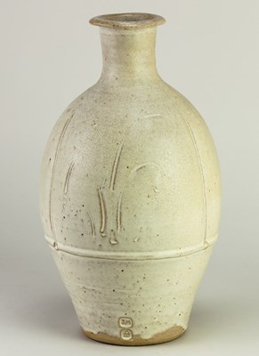 Lot 330 - JIM MALONE (born 1946); a stoneware bottle...