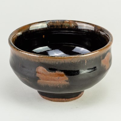 Lot 337 - JIM MALONE (born 1946); a stoneware bowl...