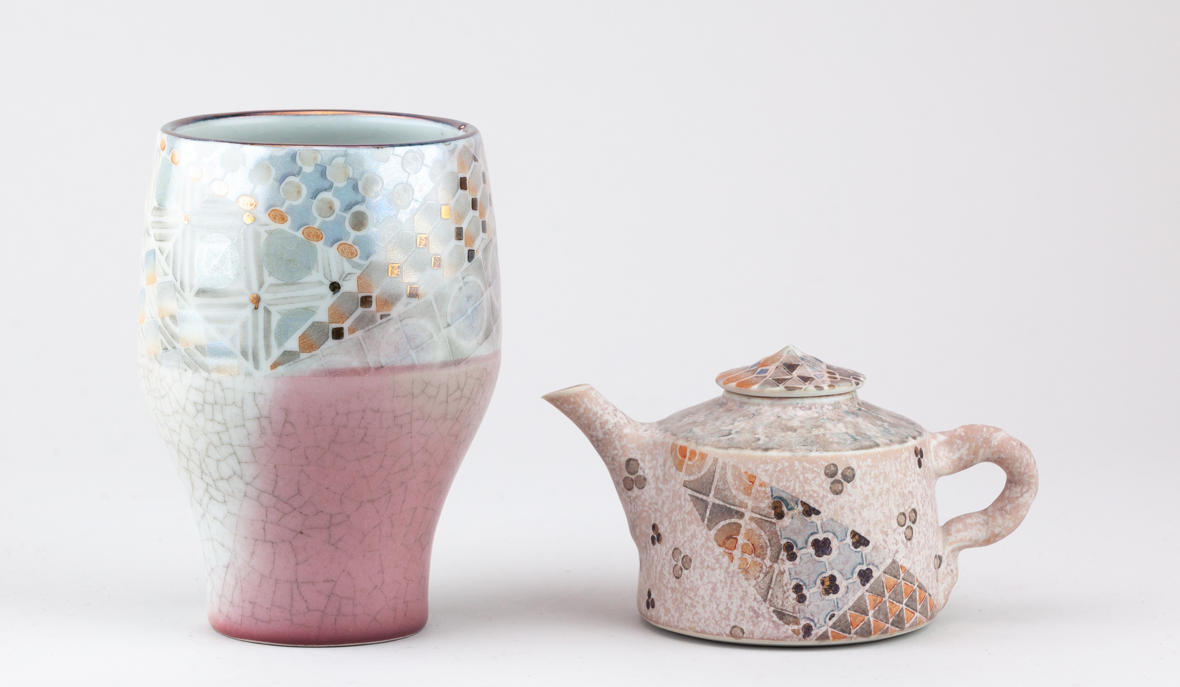 Lot 336 - JOHN WHEELDON (born 1950); a porcelain