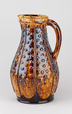 Lot 149 - DOUG FITCH (born 1964); a tall slipware jug...