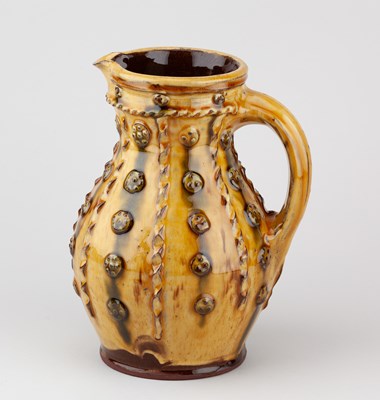 Lot 146 - DOUG FITCH (born 1964); a slipware jug with...