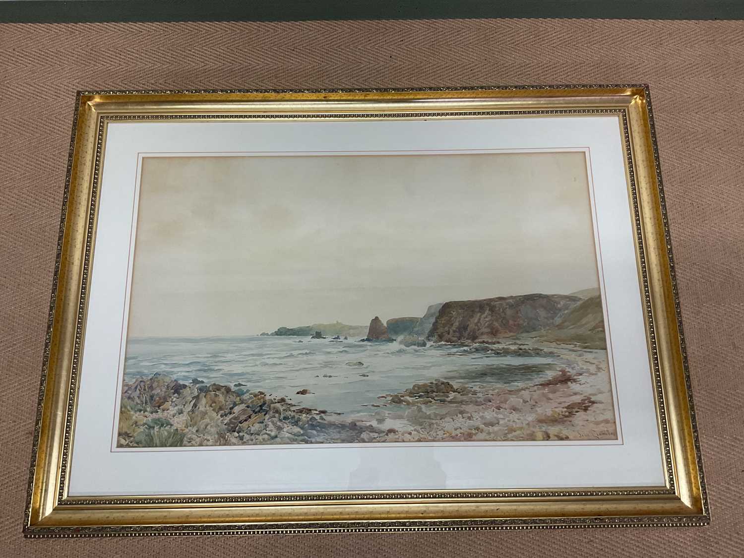 Lot 1547 - JOHN CHAMBERS (1852-1928); watercolour,...